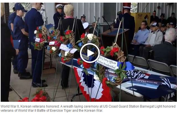 Exercise Tiger 2013 Wreath Laying Ceremony picture link to APP