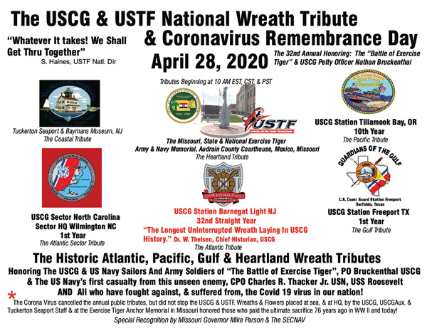 uscg 32nd annual NETWC tribute 2020